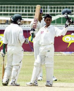 A 16-year-old Ashraful after scoring 114 on Test Debut in 2001.